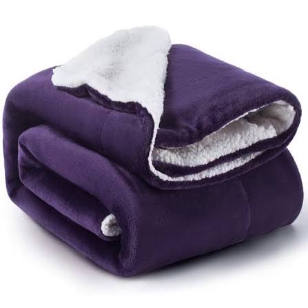 Soft pashmina-blend blanket
